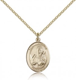 St. Andrew the Apostle Medal, Gold Filled, Medium [BL0712]