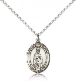 Our Lady of Fatima Medal, Sterling Silver, Medium [BL0289]