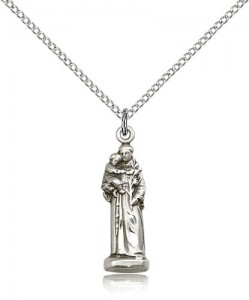 St. Anthony Medal, Sterling Silver [BL6623]