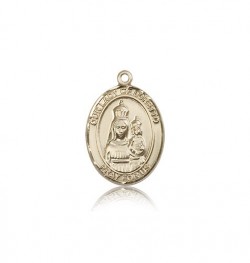 Our Lady of Loretto Medal, 14 Karat Gold, Medium [BL0364]