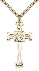 Cross Pendant, Gold Filled [BL4484]