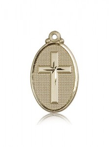 Cross Pendant, 14 Karat Gold [BL5970]