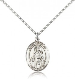 St. Nicholas Medal, Sterling Silver, Medium [BL2956]