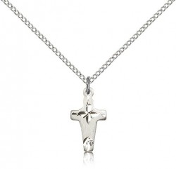 Cross Pendant, Sterling Silver [BL5453]