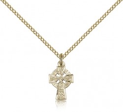 Celtic Cross Pendant, Gold Filled [BL5865]