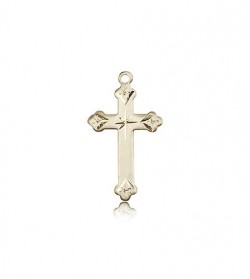 Cross Pendant, 14 Karat Gold [BL4776]