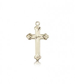 Cross Pendant, 14 Karat Gold [BL4776]