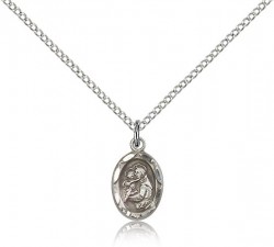 St. Anthony Medal, Sterling Silver [BL4396]