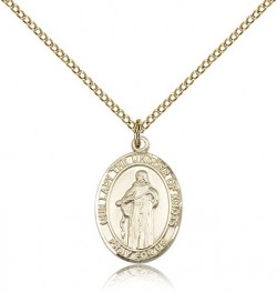 Our Lady of Knots Medal, Gold Filled, Medium [BL0340]