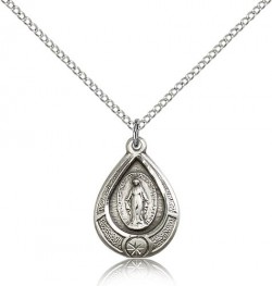 Miraculous Medal, Sterling Silver [BL5900]