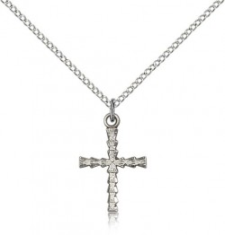 Cross Pendant, Sterling Silver [BL6816]
