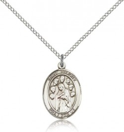 St. Felicity Medal, Sterling Silver, Medium [BL1760]