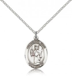 St. Uriel Medal, Sterling Silver, Medium [BL3830]