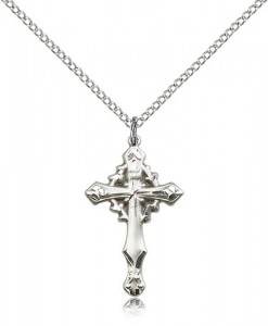 Cross Pendant, Sterling Silver [BL6698]