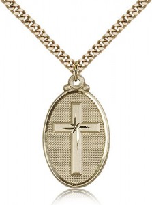 Cross Pendant, Gold Filled [BL5963]