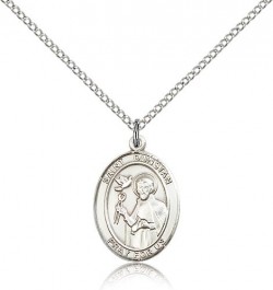 St. Dunstan Medal, Sterling Silver, Medium [BL1635]