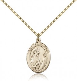 St. Thomas More Medal, Gold Filled, Medium [BL3791]