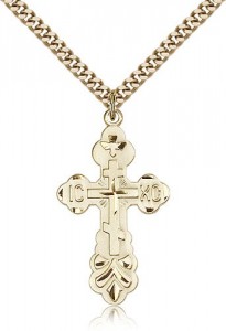 Cross Pendant, Gold Filled [BL4351]