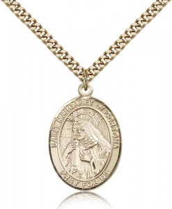 St. Margaret of Cortona Medal, Gold Filled, Large [BL2726]