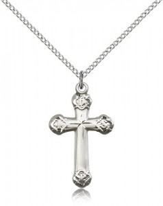 Cross Pendant, Sterling Silver [BL6701]