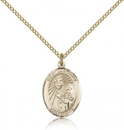 St. Margaret Mary Alacoque Medal, Gold Filled, Medium [BL2718]
