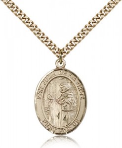 San Juan De La Cruz Medal, Gold Filled, Large [BL0519]