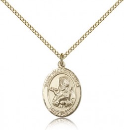 St. Francis Xavier Medal, Gold Filled, Medium [BL1838]