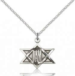 I Am Star Medal, Sterling Silver [BL6589]