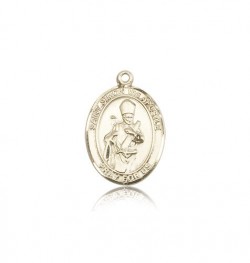 St. Simon Medal, 14 Karat Gold, Medium [BL3670]
