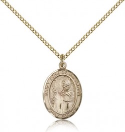 St. John of the Cross Medal, Gold Filled, Medium [BL2353]
