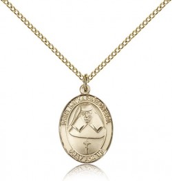 St. Katharine Drexel Medal, Gold Filled, Medium [BL2533]