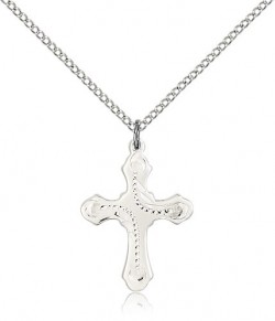 Cross Pendant, Sterling Silver [BL6749]