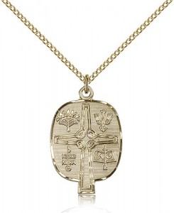 Presbyterian Medal, Gold Filled [BL6114]