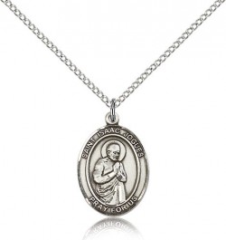 St. Isaac Jogues Medal, Sterling Silver, Medium [BL2095]