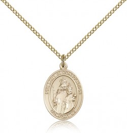 Our Lady of Consolation Medal, Gold Filled, Medium [BL0277]