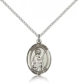 St. Grace Medal, Sterling Silver, Medium [BL2014]