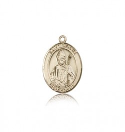 St. Dennis Medal, 14 Karat Gold, Medium [BL1584]