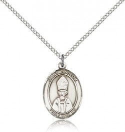 St. Anselm of Canterbury Medal, Sterling Silver, Medium [BL0751]