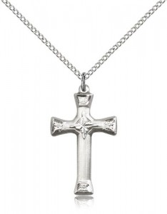Cross Pendant, Sterling Silver [BL6707]