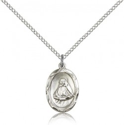 St. Frances Cabrini Medal, Sterling Silver [BL4630]