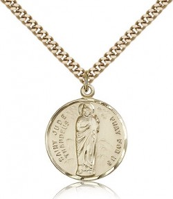 St. Jude Medal, Gold Filled [BL4805]