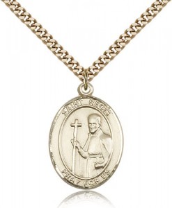 St. Regis Medal, Gold Filled, Large [BL3207]