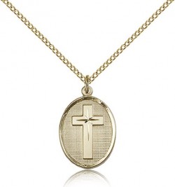 Cross Pendant, Gold Filled [BL5005]