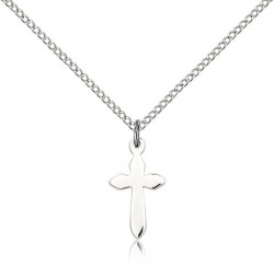 Cross Pendant, Sterling Silver [BL5468]