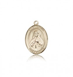 St. Olivia Medal, 14 Karat Gold, Medium [BL2986]