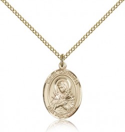 Mater Dolorosa Medal, Gold Filled, Medium [BL0232]