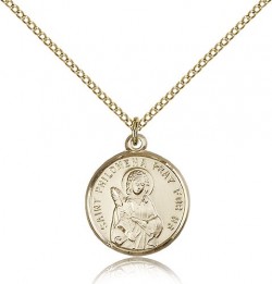 St. Philomena Medal, Gold Filled [BL6198]