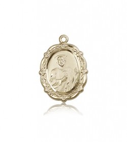 St. Jude Medal, 14 Karat Gold [BL5991]