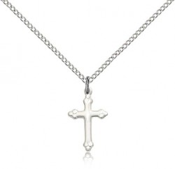 Cross Pendant, Sterling Silver [BL6279]