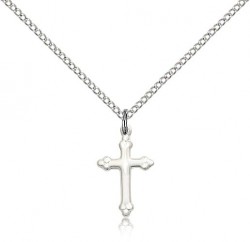 Cross Pendant, Sterling Silver [BL6279]